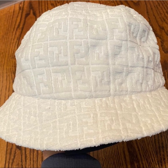Fendi Terry Cloth Bucket Hat 